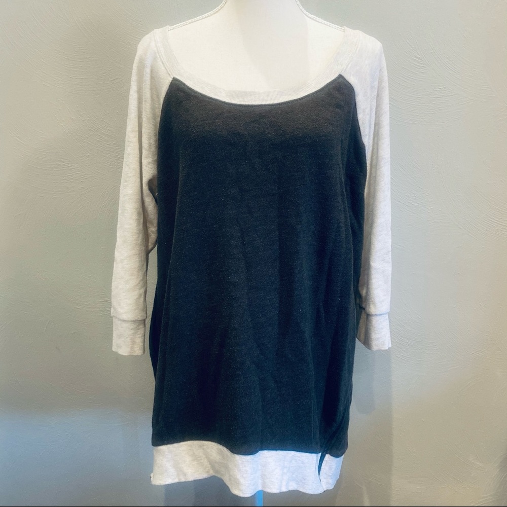 Torrid Zipper Side Raglan Sweatshirt - Picture 4 of 12